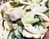 新玉ねぎととり肉のマヨネーズ和え作り方5写真