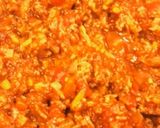 ナスとほうれん草のミートソーススパゲティ作り方7写真