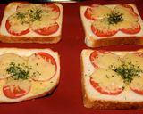 意外に美味しい☆パンで簡単♪ピザもどき☆作り方5写真