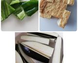 節約＊市販焼売と厚揚げ・なすのチリソース作り方1写真