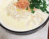 明太子くりぃむおうどん作り方5写真