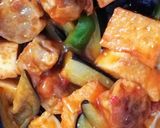 節約＊市販焼売と厚揚げ・なすのチリソース作り方6写真