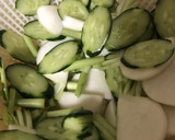 昆布茶で作るかぶときゅうりの浅漬け作り方3写真