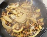 竹の子とミックスビーンズの煮物作り方2写真