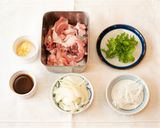 生姜焼き(清祥庵みそ肉ソース)作り方1写真