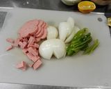 サクラが咲いたナポリタン作り方1写真