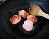 サクラが咲いたナポリタン作り方2写真