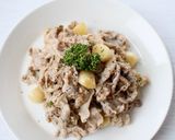 にんにく♪【豚のガーリッククリームソテー作り方4写真