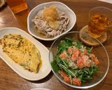簡単納豆オムレツ作り方1写真