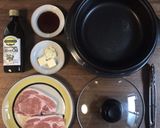 ポークステーキのガーリックバター醤油作り方2写真