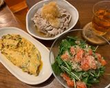 水菜トマトサラダ新玉ドレッシング作り方2写真