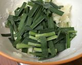 ニラ入りじゃがもち作り方4写真