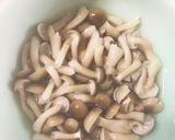 レンジ長芋としめじの梅肉酢浅漬け作り方2写真