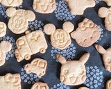型抜きクッキー　ピカチュウ　キティー作り方6写真