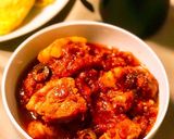 HCで【豚バラとオリーブのトマト煮込み】作り方10写真