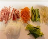野菜たっぷり！生春巻き！作り方1写真