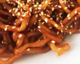 焼きそば麺で！プルダックポックンミョン作り方6写真