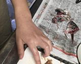 小３鯵三枚おろし→なめろう( ´θ｀)♡作り方3写真