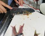 鯵の骨&野菜の簡単チップス( ´∀｀)作り方1写真