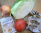 ダイエットにも！我が家の具沢山満足スープ作り方1写真