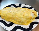 ひと皿で満腹◎しっかり焼いたオムライス作り方8写真