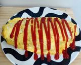 ひと皿で満腹◎しっかり焼いたオムライス作り方9写真