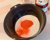 ダルゴナコーヒー風いちごラテ作り方1写真