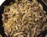 新ごぼうの牛しぐれ丼 ~味玉とともに~作り方6写真