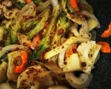 ジャーマンポテトカレー風味チキン添え作り方4写真