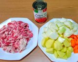 ルー要らず！ゴロゴロ野菜のハヤシライス作り方1写真