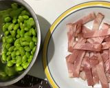 sunnyの枝豆ベーコンチーズパン♪作り方2写真