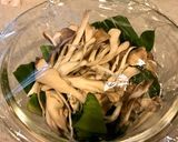 レンチン☆青菜ときのこのオイスター浸し作り方3写真