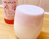 簡単！ダルゴナ桜♡ダルゴナコーヒーさくら作り方3写真