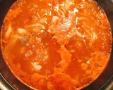 トマトスープ煮込みハンバーグ作り方4写真