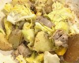新じゃがいもと鳥もも肉の粒マスタード炒め作り方5写真