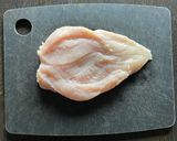 カロリーオフ！鶏むね肉のパン粉焼き作り方1写真