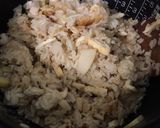 たけのこご飯【出汁パックごと炊き込む】作り方4写真