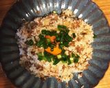 簡単！挽肉のスタミナ炒飯作り方6写真