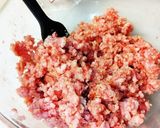 豚挽き肉＆野菜炒めをオイスターソースで。作り方1写真