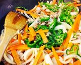 豚挽き肉＆野菜炒めをオイスターソースで。作り方4写真