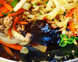 豚挽き肉＆野菜炒めをオイスターソースで。作り方6写真