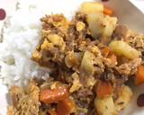 簡単味付け不要！野菜と卵のはごろも煮丼作り方6写真