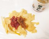 姫皮の梅肉茶節和え作り方3写真