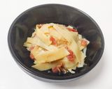 姫皮の梅肉茶節和え作り方5写真