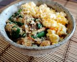 レンジde簡単！サバ缶のそぼろ丼作り方5写真