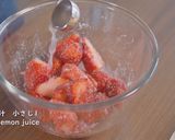 ベイクドチーズケーキ＆いちごソース作り方28写真