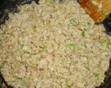 ヘルシー！明太子とねぎの炒飯風混ぜご飯！作り方4写真