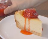 ベイクドチーズケーキ＆いちごソース作り方32写真