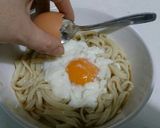 簡単手抜き温玉もどきのせうどん作り方5写真