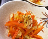 簡単◎にんじんとネギの中華炒め作り方4写真